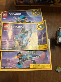 LEGO Creator 3 in 1: Robo Explorer (31062) used complete with box