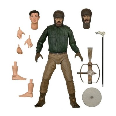 Neca Ultimate The Wolf Man Action Figure 80Th Anniversary Lon Chaney Jr 7 Inch
