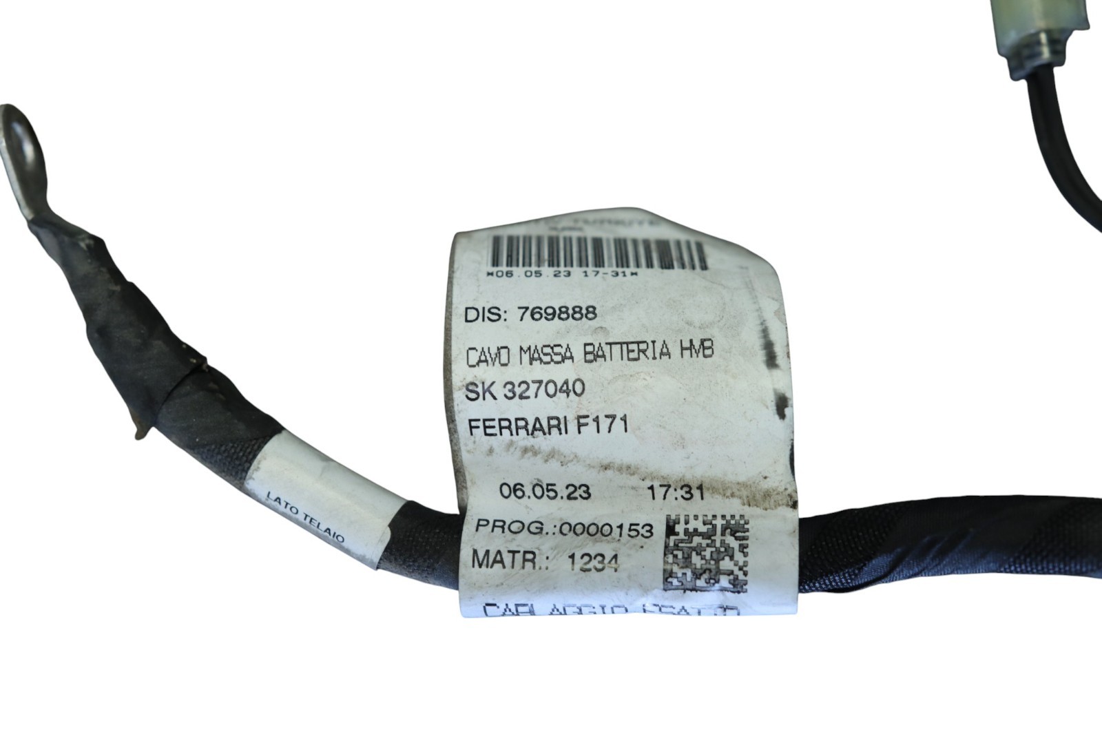 Ferrari 296 2023 Right High voltage battery