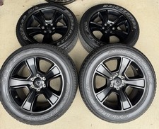 2024 Ram 1500 20” OEM Matte Black Wheels Rims Tires 2025 2023 2022 2021 RAM1500