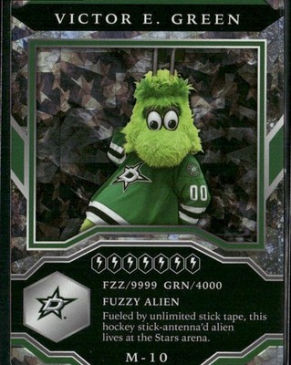 2021-22 Upper Deck MVP #M-10 Victor E. Green Dallas Stars Mascots Gaming Sparkle