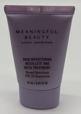 Meaningful Beauty Skin Brightening Decollete Neck Treatment Exp 10/26 Sealed