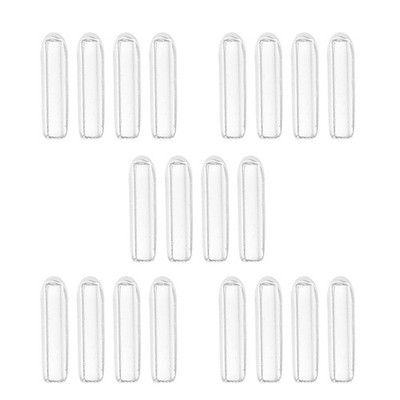 20 Pcs Hook Rubber Sleeve Clothes Hanger End Caps Tip Protectors