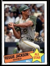 2020 Topps #85AS-5 Reggie Jackson 1985 Topps 35th Anniversary All-Stars 2603L