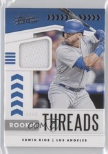 2020 Panini Absolute Rookie Threads Edwin Rios #RT-ER RC 5c9