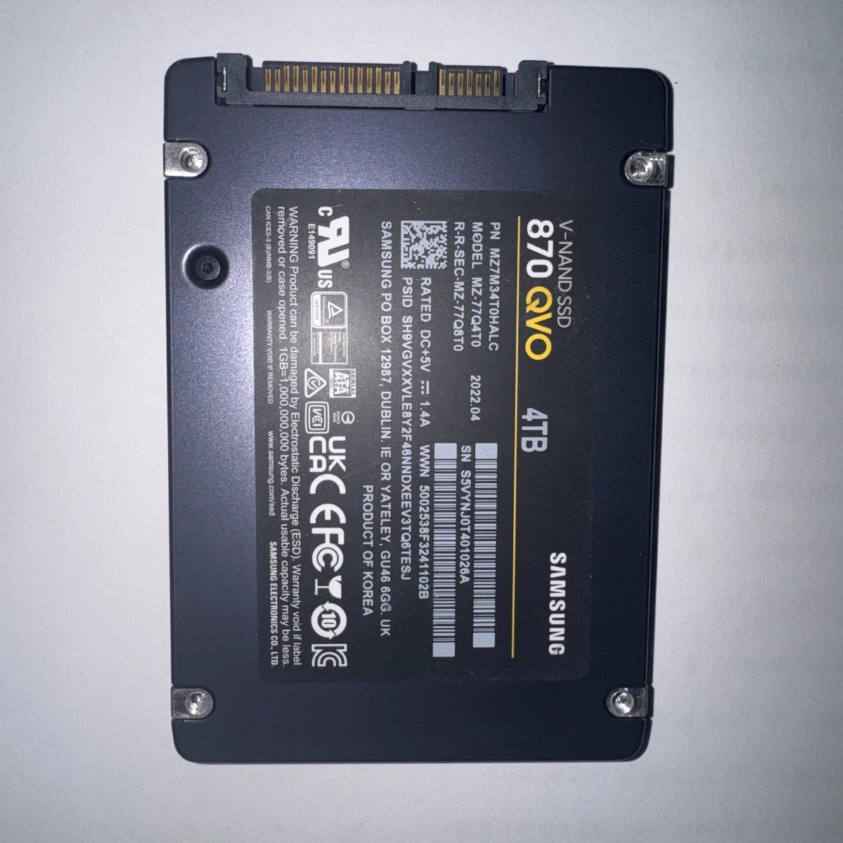 4 TB SATA III Internal Solid-State Drives for sale | eBay