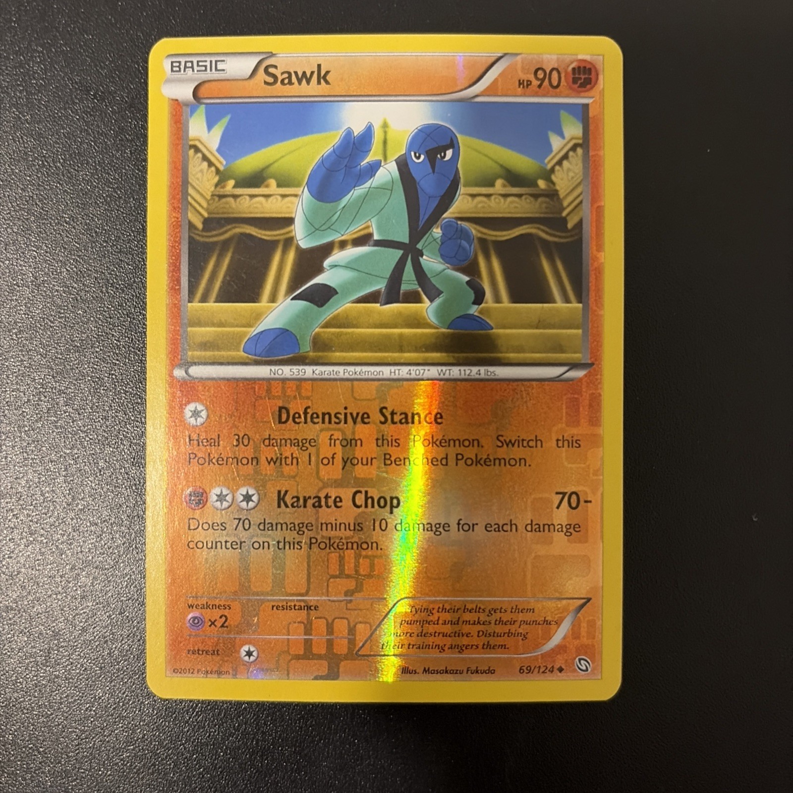 Sawk 69/124 Dragons Exalted Reverse Holo MP