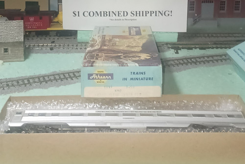 ATHEARN HO ESCALA STREAMLINE AUTOCAR NUEVA YORK CENTRAL #2912 Hu0628-9 | Condition: Used
