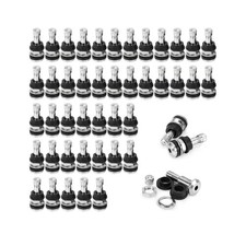 50Pc TR416 Metal Valve Stems Outer Mount Fit .453"  .625" Rim Holes Long 1 1/2"