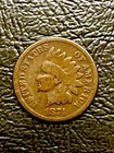 1874 Indian Head Cent 1c•VG•