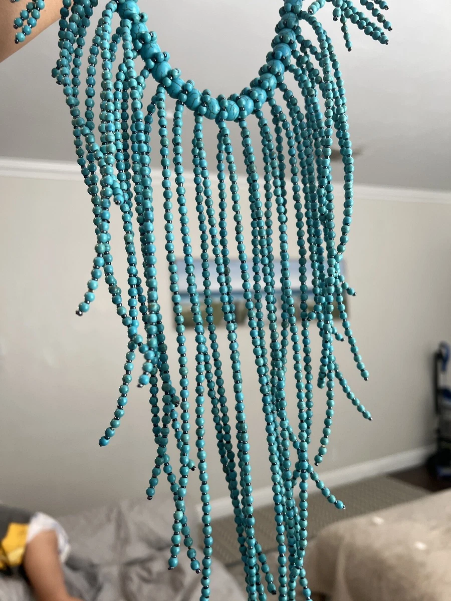 Anthropologie turquoise best sale necklace
