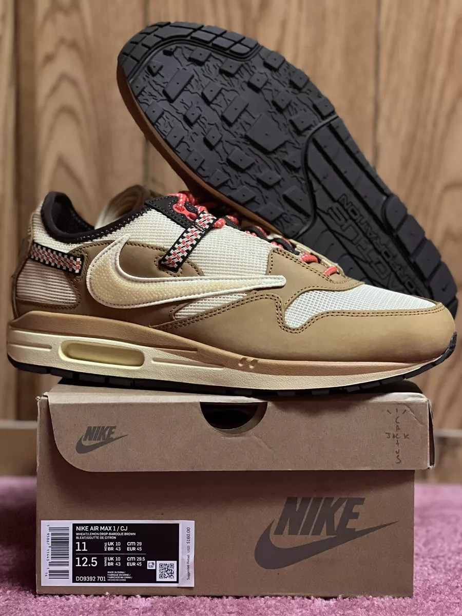 Travis Scott × Nike Air Max 1　28.0