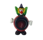 Vintage Murano Art Glass Wizard Clown Figurine Handblown Candy Dish Ashtray