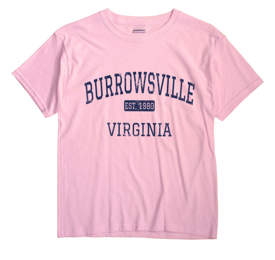 Burrowsville Virginia VA TShirt EST eBay