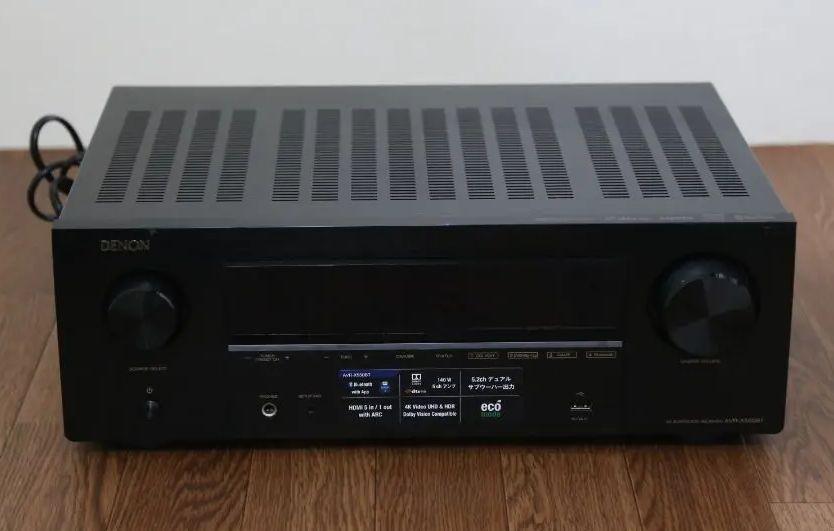 Denon AVR-X550BT AV Receiver 5.2ch Dolby TrueHD 4K Ultra HD w 