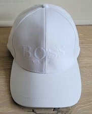 New White promotional Hugo Boss Cap one size 100% cotton