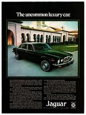 Original 1975 Jaguar XJ Series Car Print Advertisement (8x11) *Vintage Original*