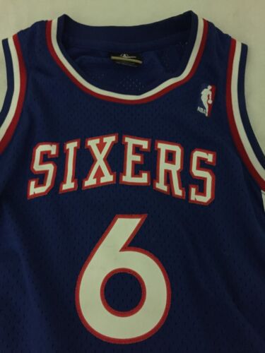 Philadelphia 76ers Julius Erving Jersey NBA Adidas Basketball Youth Large L - Picture 2 of 8