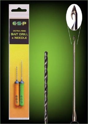 ESP Ultra Fine Bait Drill Baiting Needle Set carp fishing