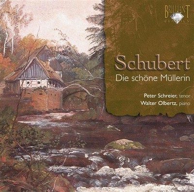 Schubert Die Schone Mullerin.(Peter Schreier Tenor W.Walter Olbertz Piano. Rec. 