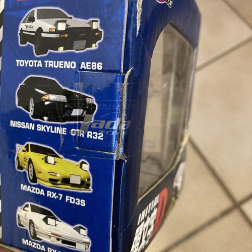 Diecast Metal Initial D Nissan Skyline GTR R32 Jada 1:24 New Factory Sealed - Picture 7 of 18