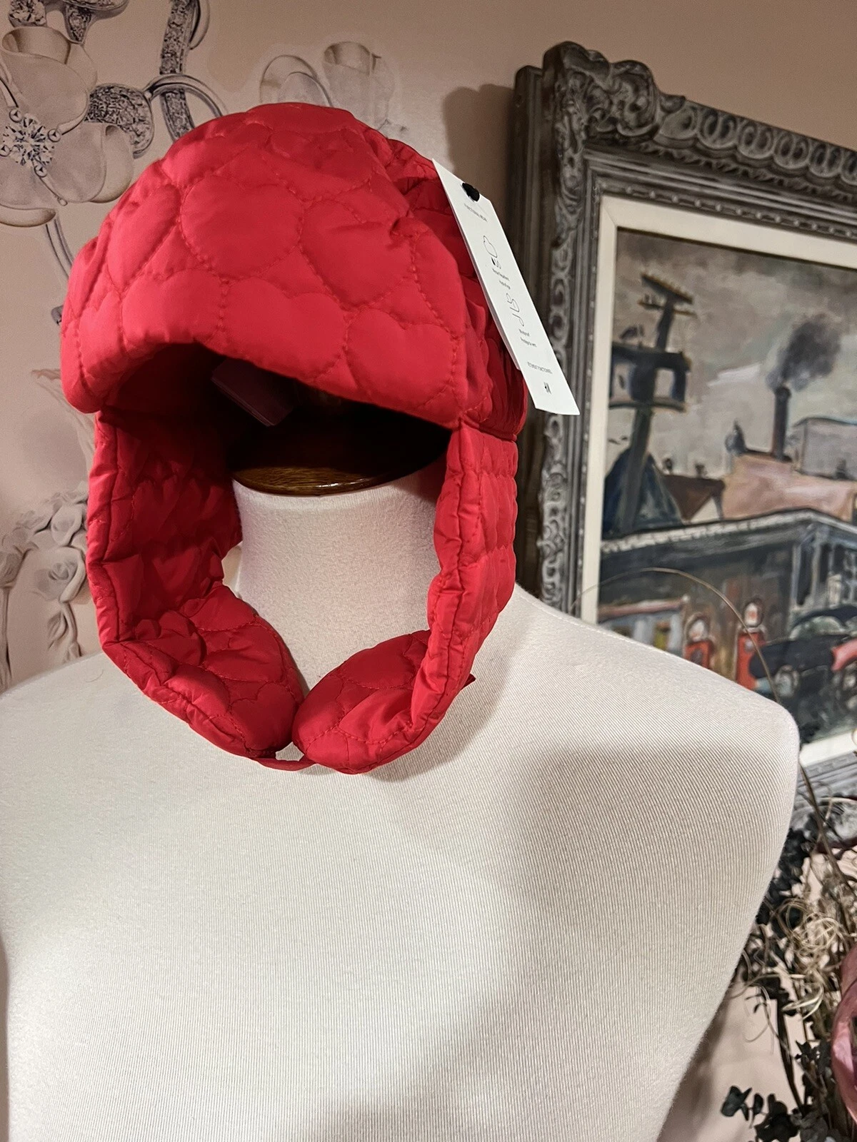 H&M Water Repellent Ear Flip Quilted Red Toddler Hat Size 4T/6X
Opens in a new window or tab