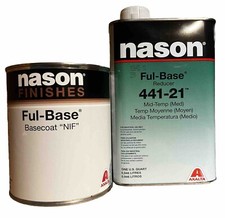 NASON Base Coat Paint Quart Kit Mid-Temp Redu...