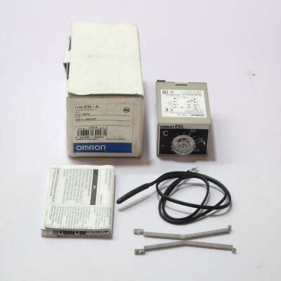 OMRON E5L-A TEMPERATURREGLER (0 BIS 100 C) 100 BIS 240 VAC SCHNELLER VERSAND