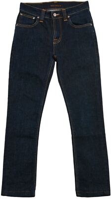 Nudie Jeans 49161-1146 サイズ26 Nudie Jeans LADY women Denim Dark Blue Cotton Pocket Button