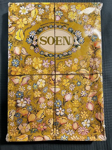 Vintage Soen Undergarments 5 Pack Cotton Blend & Nylon Multicolor L & XL w/Box - Picture 6 of 8