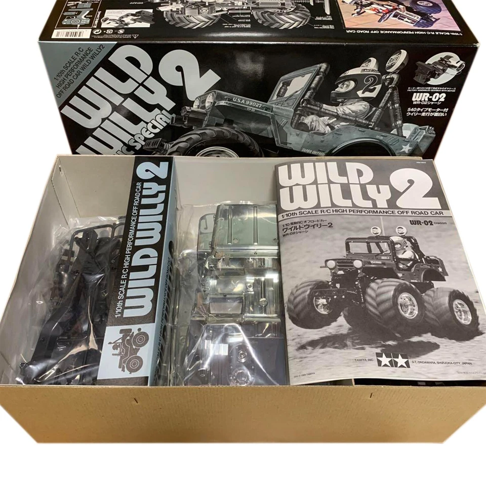 TAMIYA 1/10 Electric RC Off Road Car WILD WILLY 2 METALLIC SPECIAL Japan New - Image 3 of 3