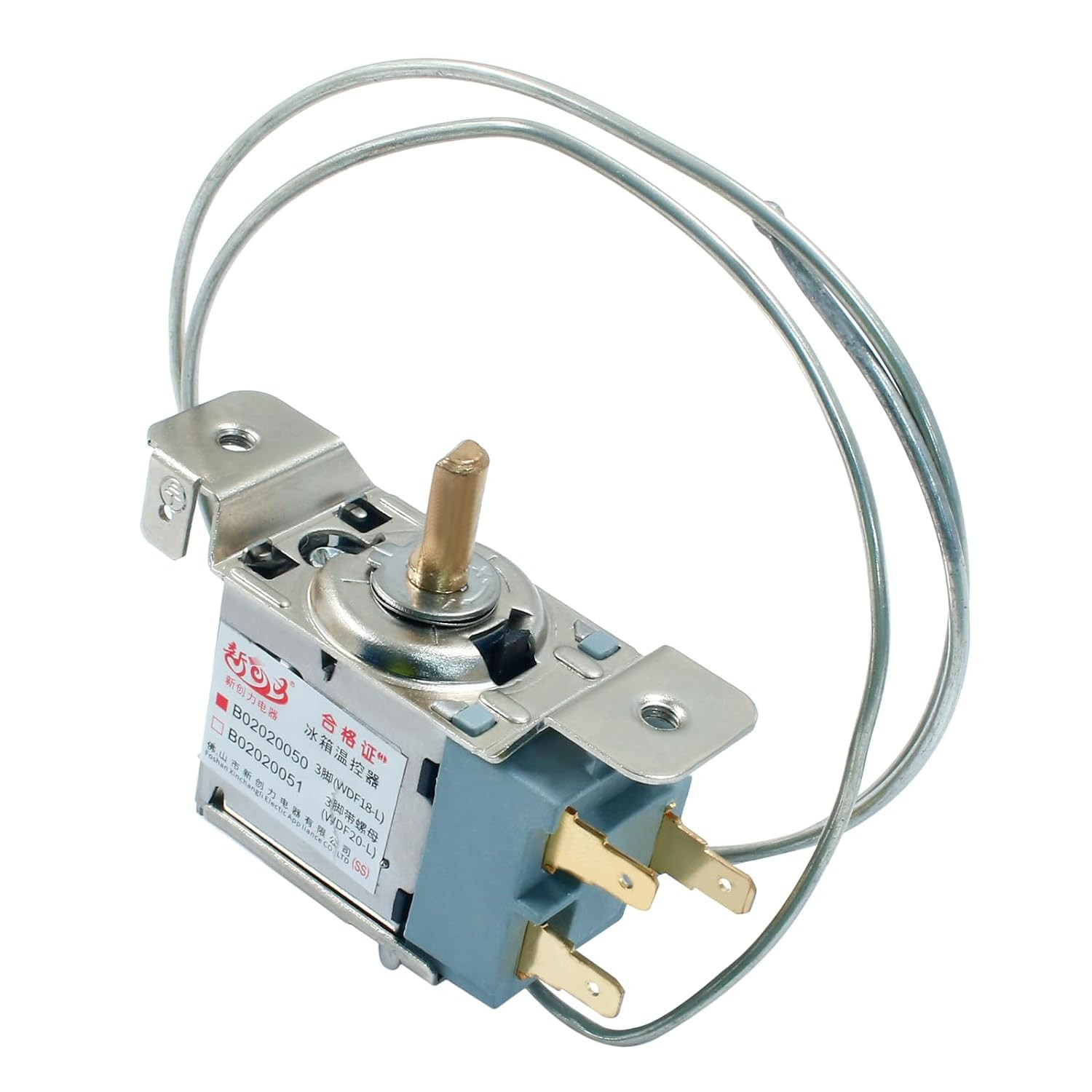 3 Pin Mini Refrigerator Freezer Thermostat WDF-18, Universal Temp Control