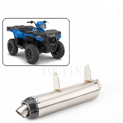 Silenciador de tubo de escape para Polaris Sportsman 850 High Lifter 16-22 tubo de enlace medio - Imagen 8 de 8
