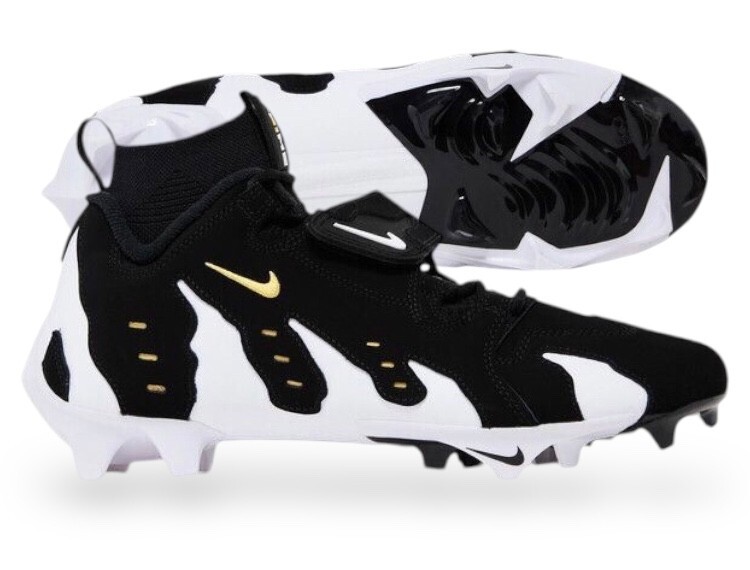Nike Diamond Turf 96 TD Mens Football Cleats Size 16 Black
