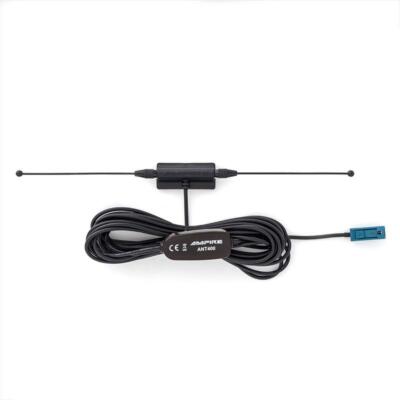 Active DAB +, DVB-T2, DVBT window adhesive antenna for cars, motor vehicles, ...