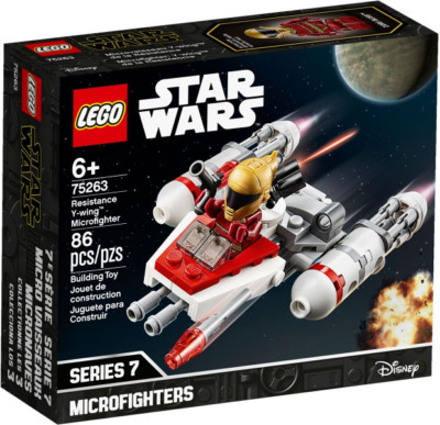 LEGO 75263 Resistance Y-wing Microfighter NEW SEALED MISB Star Wars Figuren