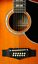 thumbnail 9  - Eko Ranger 12 Dreadnought Vintage Reissue Honey Burst Spruce Top Acoustic Guitar