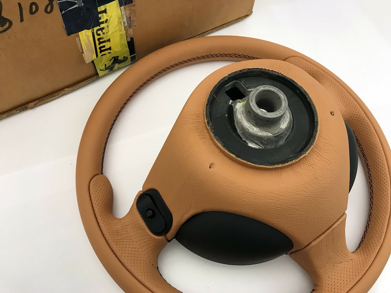 2002-07 MASERATI GRANSPORT OR SPYDER LEATHER STEERING WHEEL GT # 981423108