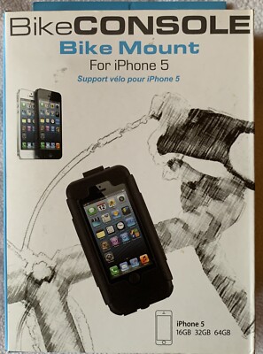 Tigra BikeConsole Bike Mount for iPhone WHITE Detachable Waterproof Lock  Case