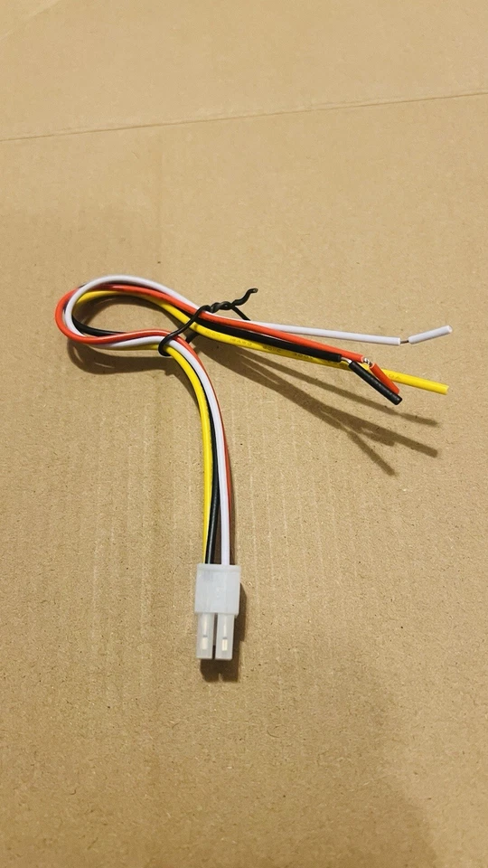 Alpine DHA-S680P, DHA-690, DVA-5205 Changer Player 4-Pin Power Plug - Image 2 of 3