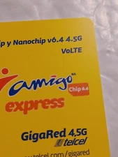 Telcel Mexico Sim Card lada 33 de Guadalajara jalisco