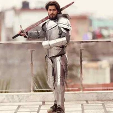Medieval Battle Ready Knight Steel Full Body Armor Suit- Knight Battle Armor
