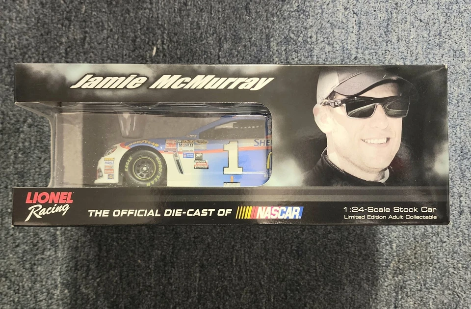 Coche de stock Jamie Mcmurray #1 2015 escala 1,24 ~ nuevo en caja ~ Foto 2 de 4