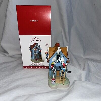 HALLMARK Keepsake Disney Mickey's Fire Brigade Magic Sound HALLMARK Keepsake Disney Mickey's Fire Brigade Magic Sound