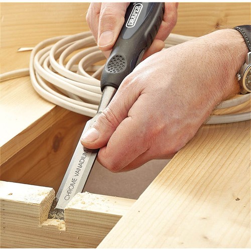 Draper 45865 150mm Chisels with Bevel Edges 3 piece - Picture 2 of 5