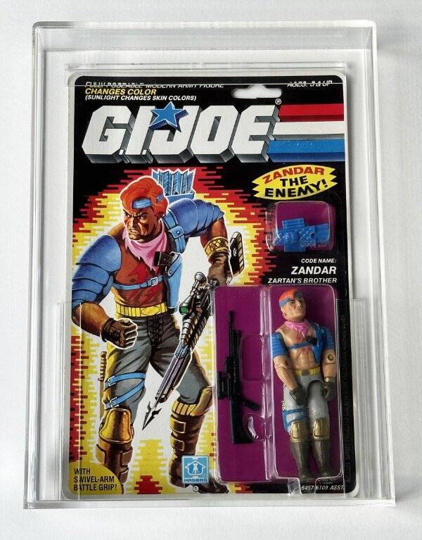 G.I. Joe ARAH Zandar Series 5 CAS 85 Sub Grades 85/85/90 Hasbro