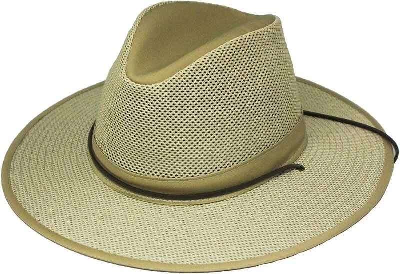 Henschel Hats Aussie Breezer 5310 Cotton Mesh Hat MADE IN USA