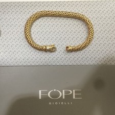 BRACCIALE "CLASSICO " BANGLE  FOPE GIOIELLI ORO ROSA 750  -NUOVO-
