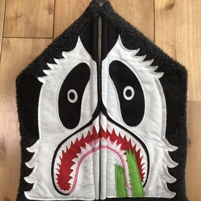 BAPE Aoyama Limited Boa Panda full zip Hoodie NIGO Black A Bathing