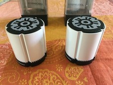 Pair of Enermax StereoSGL 4 Watt Bluetooth Wireless LED Speaker - White
